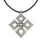 Large Aged Celtic Cross Necklace