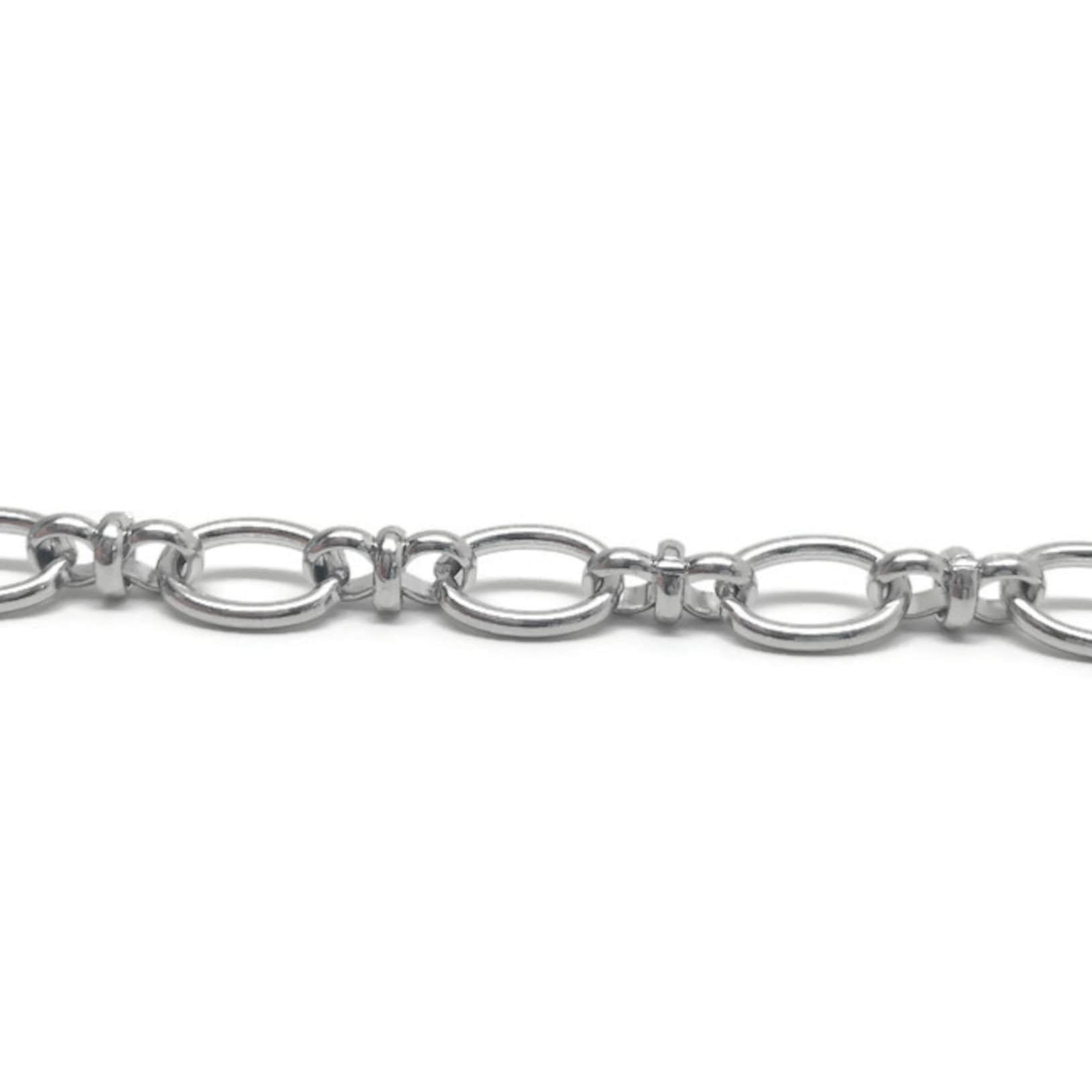 10mm Chunky Chain, Thick Layering Chain Necklace, Stainless Steel Punk Choker, Everyday Jewelry, Oval Link, Chainmaille Design, Tarnish Free