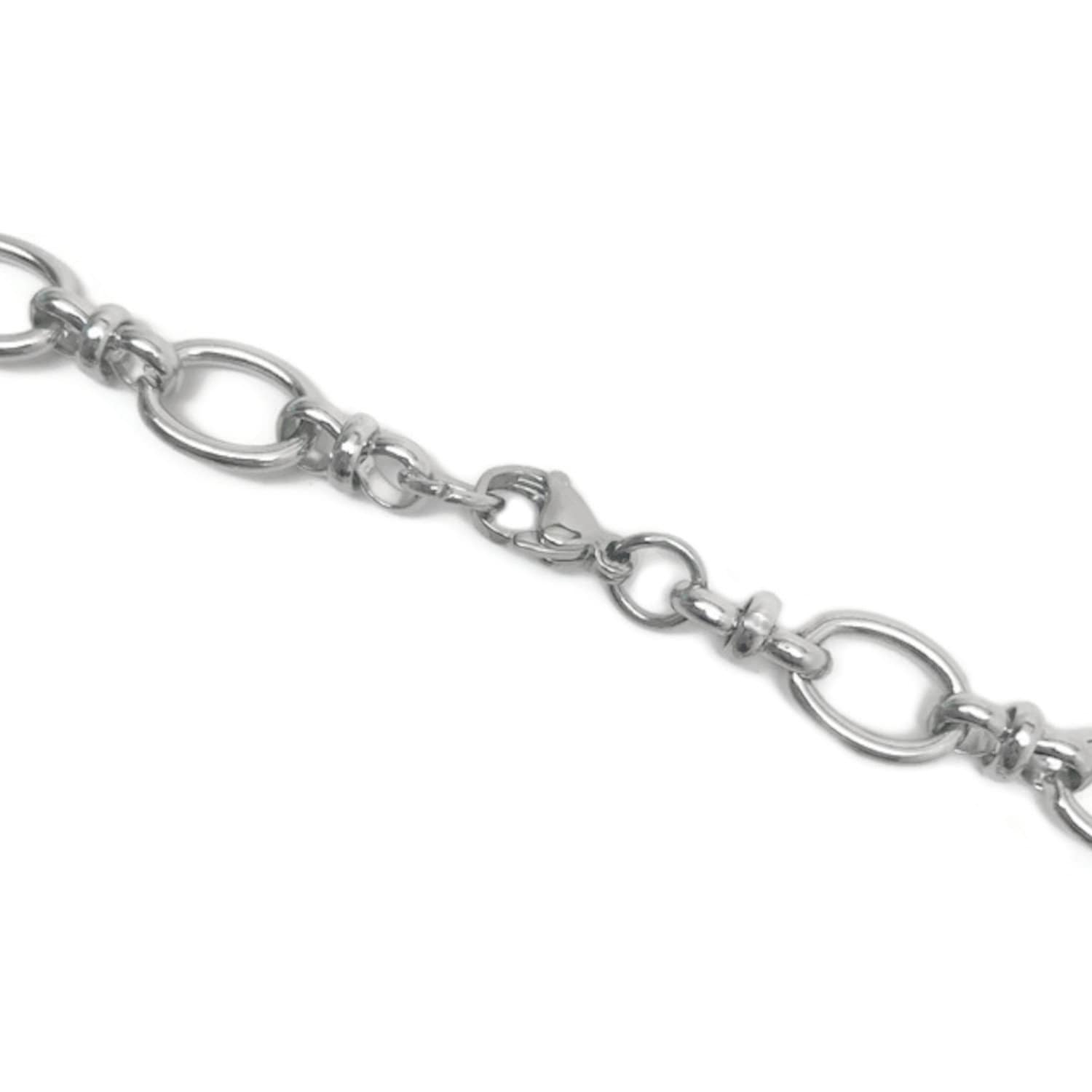 10mm Chunky Chain, Thick Layering Chain Necklace, Stainless Steel Punk Choker, Everyday Jewelry, Oval Link, Chainmaille Design, Tarnish Free