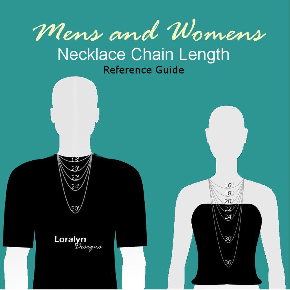 Mens Vertical Celtic Knot Necklace