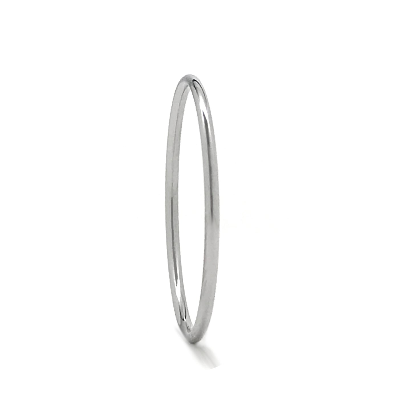 Thin Stackable Stainless Steel Band Ring (1mm)