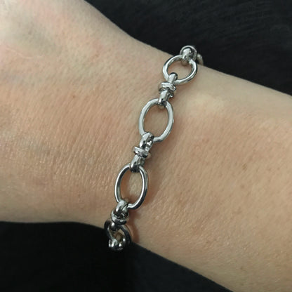 Chunky Oval Chain Link Bracelet