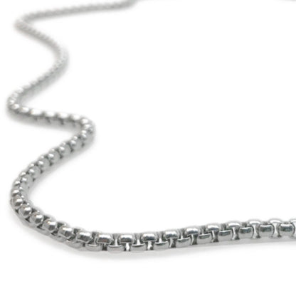 Buy Silver Stainless Steel 8 mm Round Curb Chain Online - Inox Jewelry India 24 Inch Buy Silver Stainless Steel 8 mm Round Curb Chain Online - Inox Jewelry India 24 Inch
