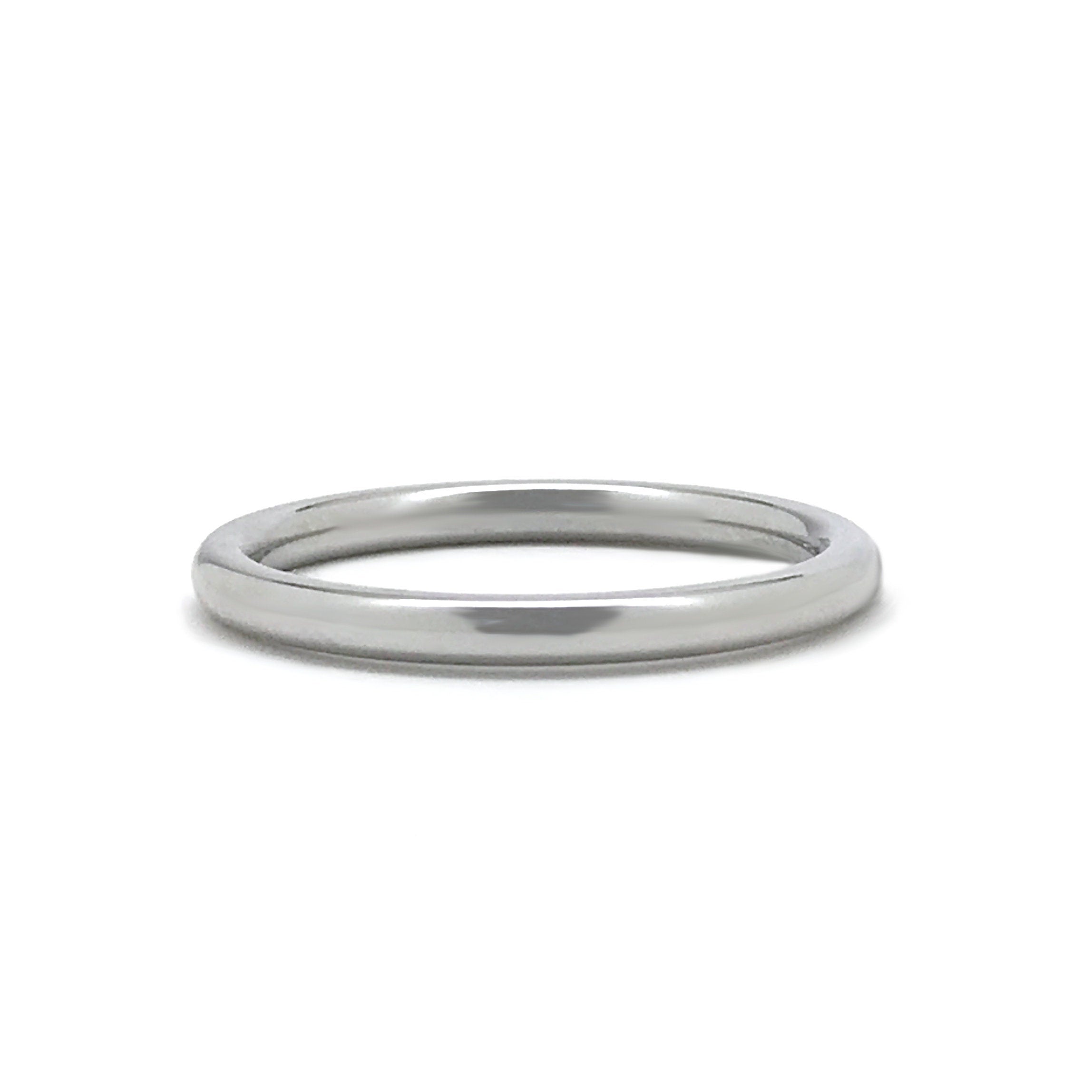 Unisex Stainless Steel Ring Lovers Simple Plain Band India | Ubuy