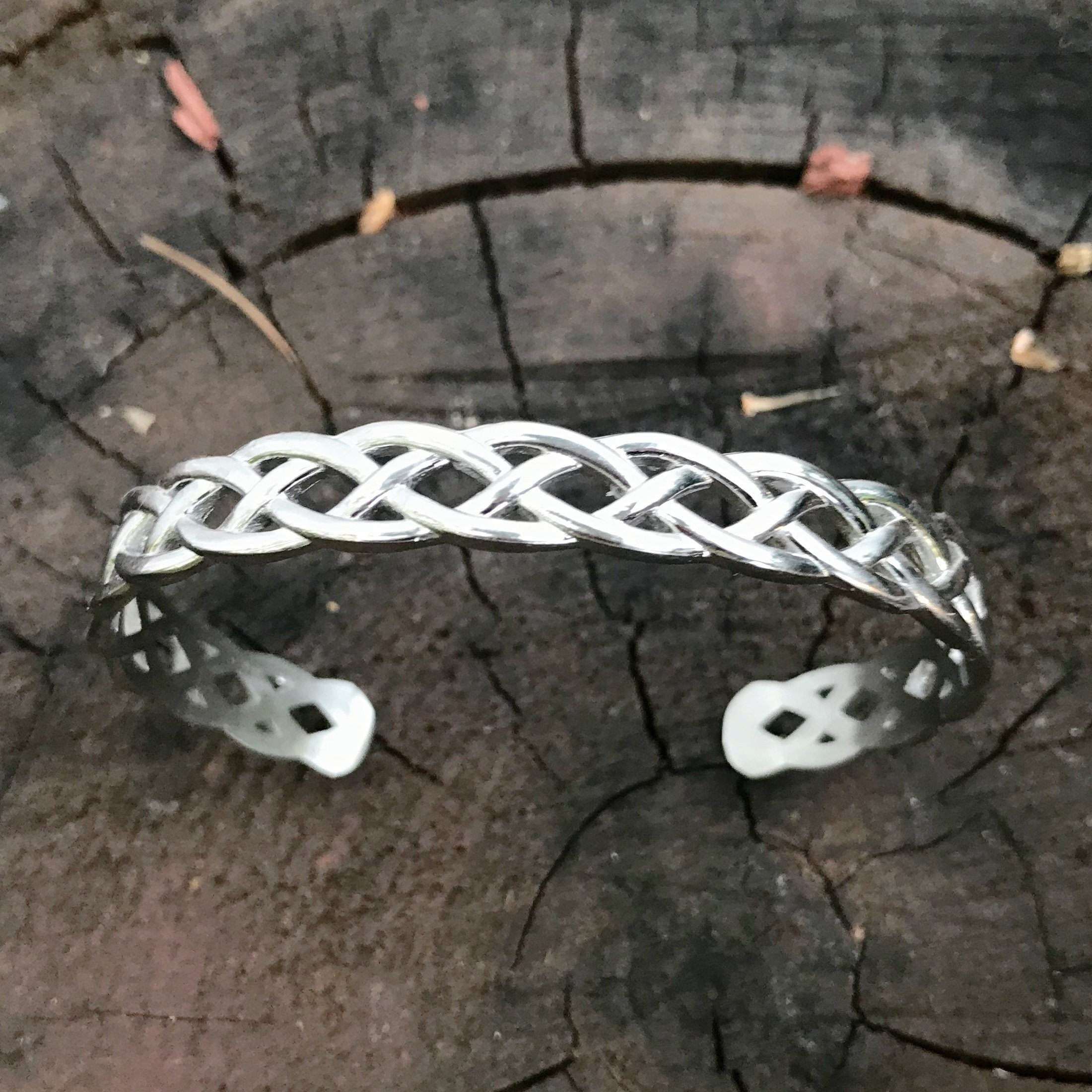 Buy Celtic Cuff Bracelet Silver, Silver Mens Cuff Celtic Knot, Viking Cuff  for Men Womens Celtic Cuff Bangle Solid Silver Viking Cuff Bracelet Online  in India - Etsy