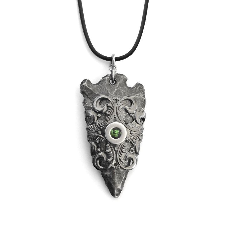 Arrowhead Necklace, Unisex Jewelry, As Seen on The Vampire Diaries, Medieval Style